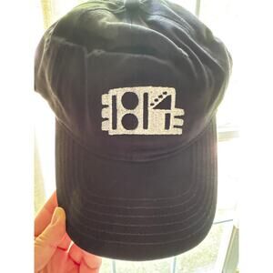 NWT Sheshow 18east Embroidered collab Baseball Cap Black M